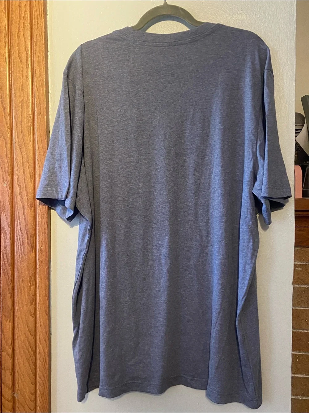 adidas Men’s Heather Navy Short-Sleeve Crew Tee 2XL NWT